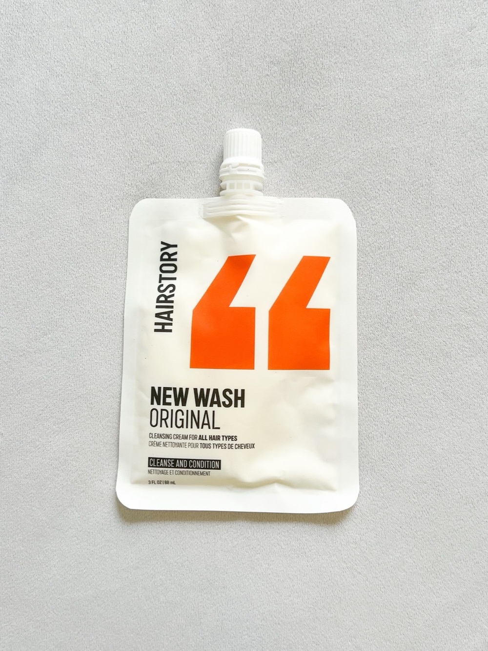 HAIRSTORY New Wash Original Hair Cleanser White NWT